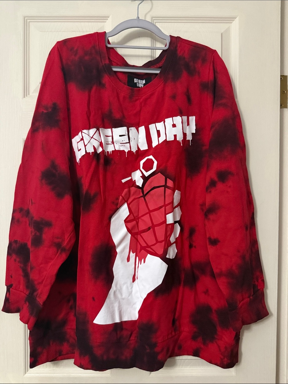 Torrid Green Day Crew Neck Sweatshirt Sz 4, 4X, 28
